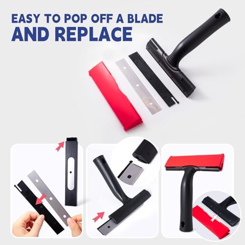 FOSHIO 2 Pack 6" Putty Knife Razor Blade Scraper Tool - Image 3
