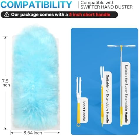 40 Count Duster Refills, Double-Sided 360° Duster Refills - Image 6