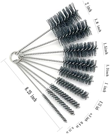 Pipe Cleaning Brush Set with Abrasive Filament Bristles - Image 2