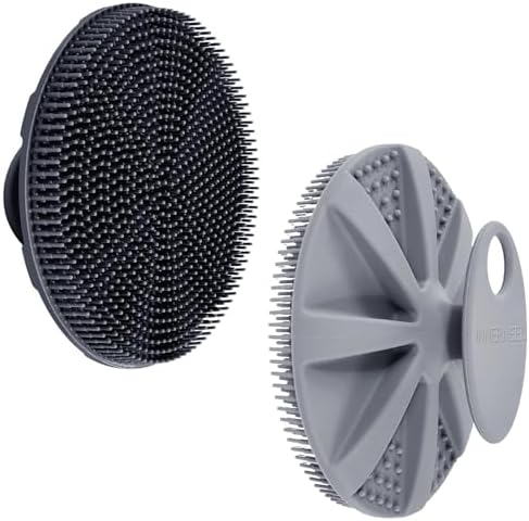 INNERNEED Food-Grade Soft Silicone Body Scrubber Shower Brush by INNERNEED