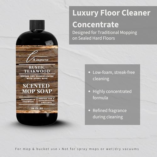 Lapew Rustic Teakwood Scented Mop Soap - Image 2