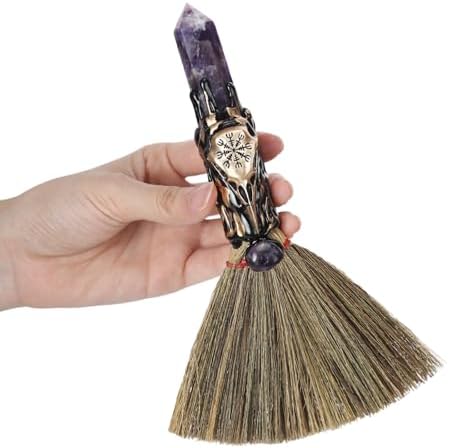 RENEMEGO Witchcraft Supplies Witches Broom by RENEMEGO