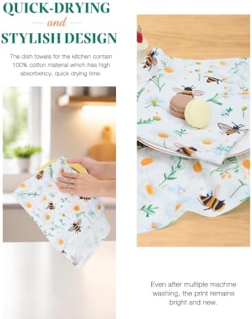 Flour Sack Kitchen Towels 2 Pack, 18x26 Inch - Image 5