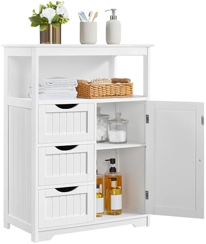 Yaheetech Large Freestanding Bathroom Storage Cabinet by Yaheetech