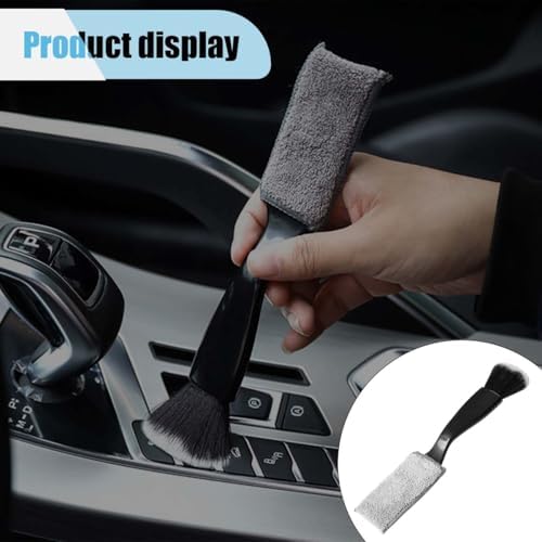 Car Double Head Clean Brush, 2 in 1 Duster - Image 6