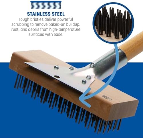 Carlisle FoodService Products 30" Oven & Grill Brush - Image 4