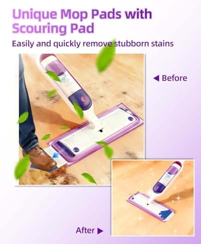KEEPOW Reusable Power Mop Refills Pads Compatible - Image 2