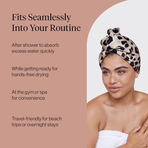 Kitsch Microfiber Hair Towel Wrap - Image 6