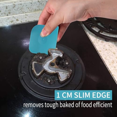 Herda Premium Pan Pot Scraper Dish Scraper, Kitchen Plastic Food Scraper - Image 3