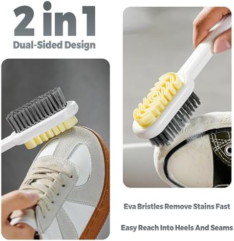 Suede Eraser for Shoes, Suede Brush for Shoes, Suede Shoe Brush and Eraser - Image 2