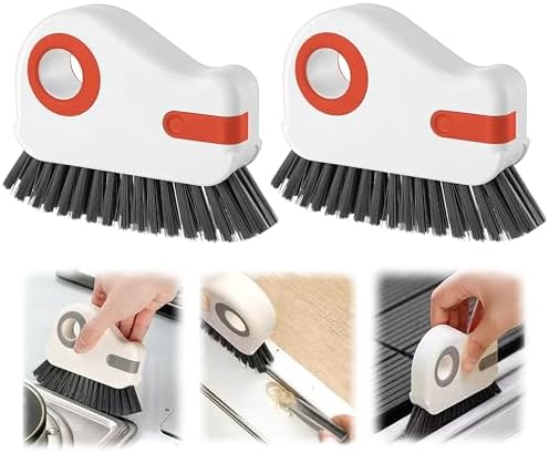 2 in 1 Groove Cleaning Brush, New Window Track Cleaning Tools Multifunction by AYNUUY