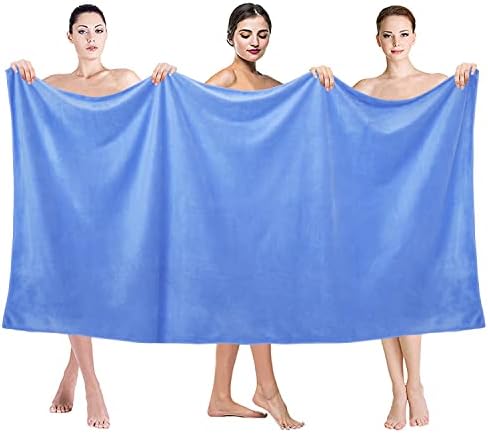 JML Extra Large Bath Sheets Towel, 2 Pack, Microfiber - Image 3