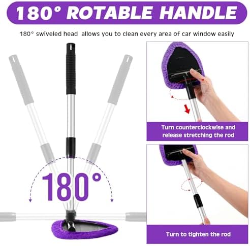 Potchen 8pcs Car Windshield Cleaner Tool - Image 2