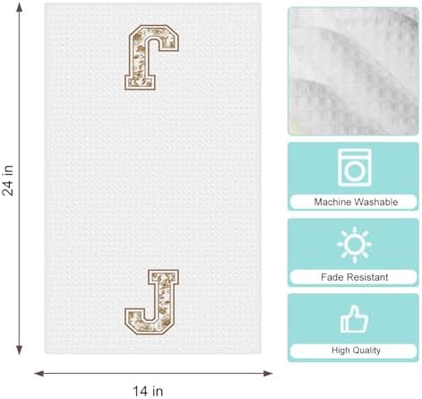 Chinoiserie Initial Kitchen Towels, Personalized Kitchen Towels, Personalized - Image 6