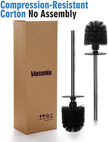 2 Pack Toilet Bowl Cleaning Brush Set - Image 2