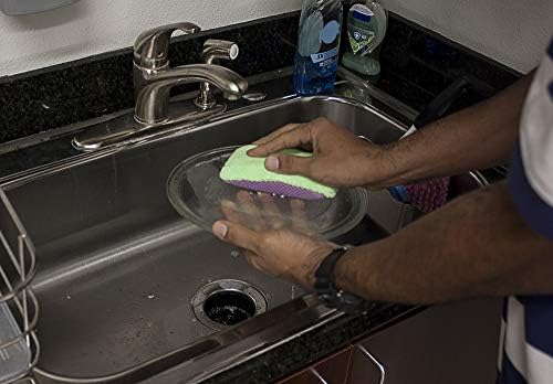 CleanAide Double-Sided Microfiber Sponge 2-in-1 Scrubber - Image 6