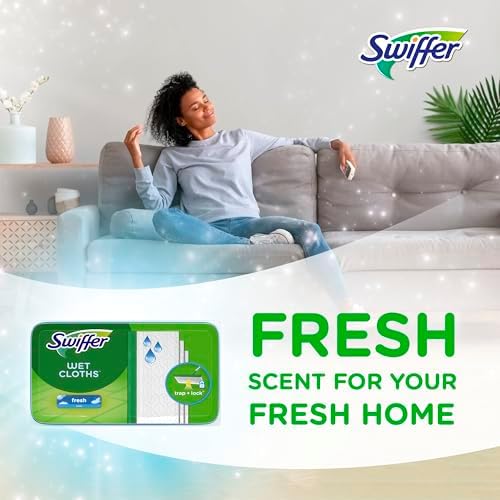 Swiffer Sweep + Mop, Wet Pads Refill, Floor Cleaner - Image 6
