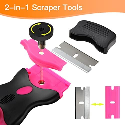 Razor Blade Scraper, Double Edged Razorblade Scraping Tool - Image 2