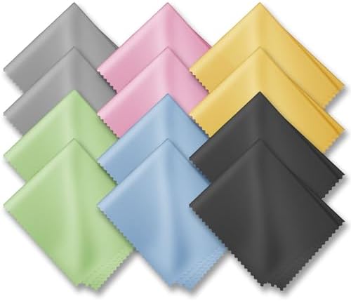 Glasses Cleaning Cloths, Microfiber Eyeglass Cleaner Cloth, Lens Wipes Cloth by Unknown