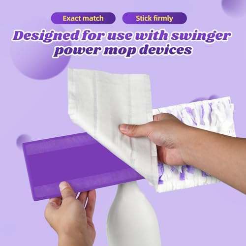 24 Pack Disposable Mop Pads for Power Mop™ Multi-Surface Mop - Image 7
