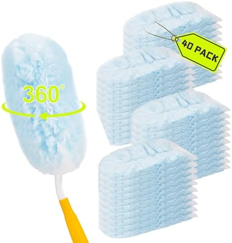 40 Count Duster Refills Compatible by BESONME