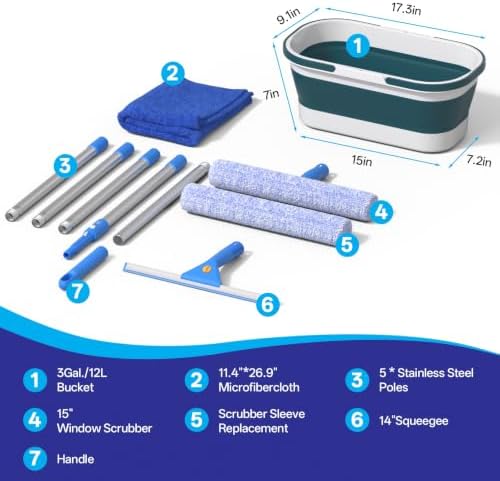 Professional Window Glass Cleaning Kit - Image 2