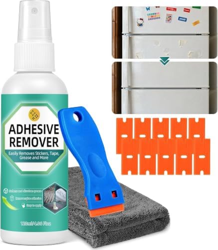 Adhesive Remover Kit, Sticker Remover Spray by Halldeli
