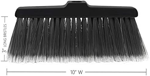Fuller Brush Black Kitchen Broom – Heavy Duty Floor Sweeper - Image 5
