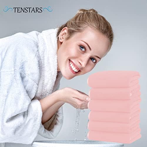 TENSTARS Silk Hemming Hand Towels - Image 4