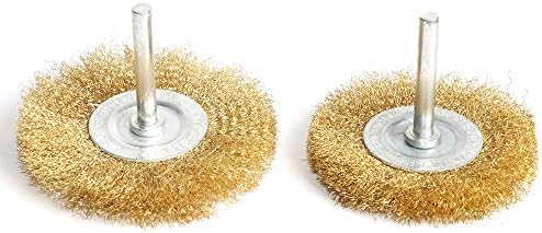 FPPO 5pcs Brass Wire Wheel Brush Kit - Image 3