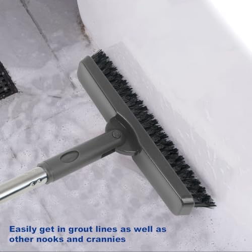 CELOX Grout Brush with Long Handle, Tile Grout Cleaner Brush - Image 4