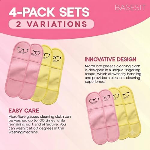 Finger Grip Eyeglass Cleaner – Premium Microfiber Glasses Cleaning Cloth - Image 3