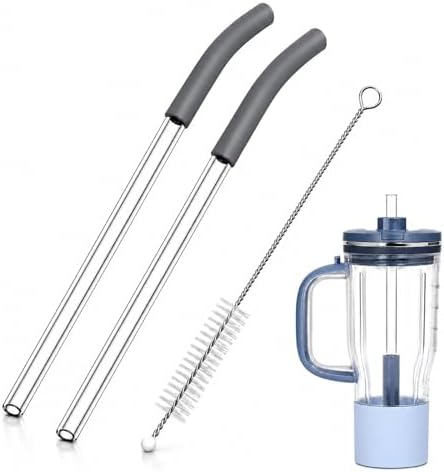 Replacement Straws with Cleaning Brush by CUTIECLUB
