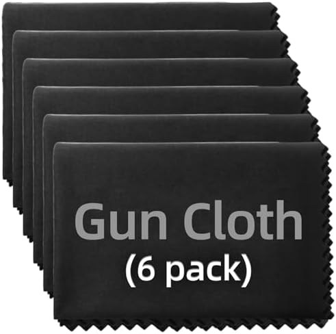 6/12 Pack Microfiber Gun Cleaning Cloth by Unknown