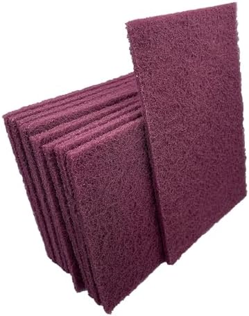 VSM 10-Pack: 6" x 9", Maroon by VSMAbrasivesCo