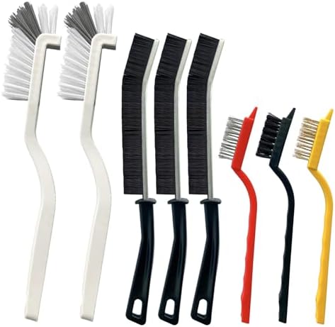King Origin 8 PCS Crevice Cleaning Brush Set, Hard Bristle by KINGORIGIN