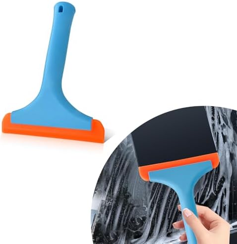 Small Silicone Window Squeegee, Car Windshield Water Blade Squeegee, 5.9 Inch by Unknown