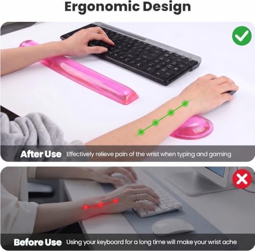 Gel Keyboard & Mouse Wrist Rest Set - Image 3