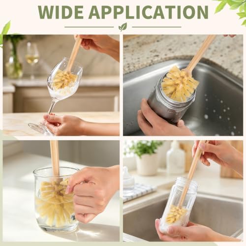 GREENTH PRO Nature Bamboo Bottle Brush - Image 5