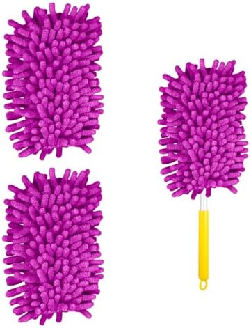 2pcs Duster Refills, Microfiber Dusters Heavy Duty Refills 360 Ceiling Fan by PEUTIER