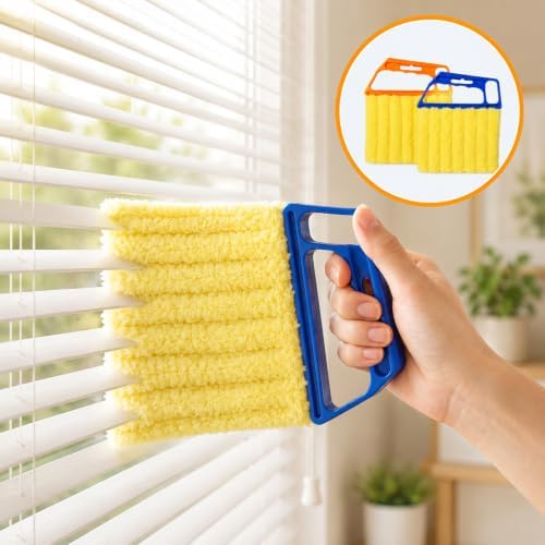 2pcs Blind Cleaner Duster Tool, 7-Finger Dusting - Image 5