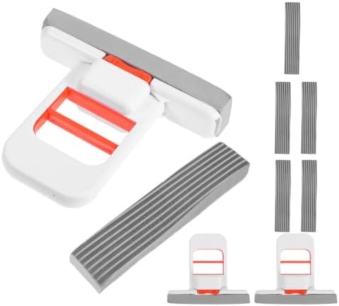 Mini Foldable Desktop Mop with Self Squeeze Sponge by Hoement