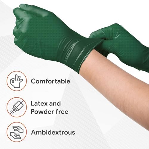 WECARE 8 Mil Nitrile Gloves - Image 2