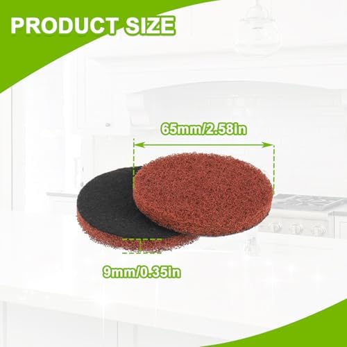 16pcs Heavy Duty Pads Electric Cleaning Brush Pad Set fit - Image 3