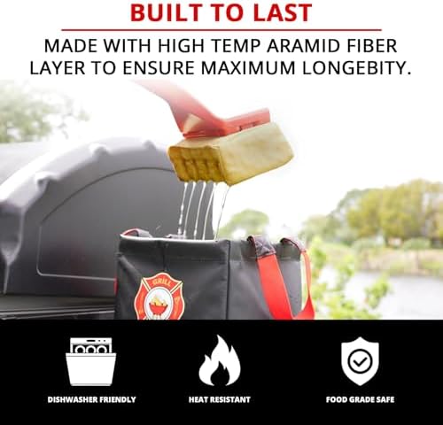 Grill Rescue Grill Brush with Scraper - Image 3