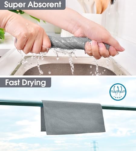 KitchLife Microfiber Cleaning Cloth Roll - Image 4