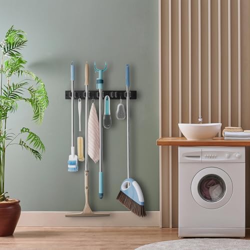 OUTNILI Mop and Broom Holder Wall Mount - Image 5
