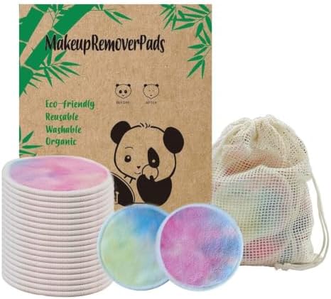 28 Pack Reusable Makeup Remover Face Pads by Sopurrrdy