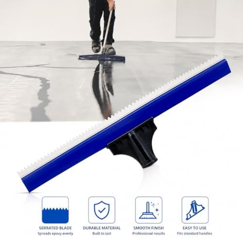 16" Epoxy Squeegee, Teeth Notched Squeegee - Image 4