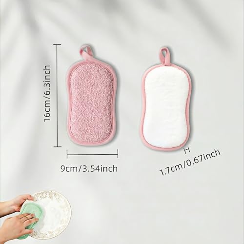 Multipurpose Kitchen Scrub Sponges, Heavy Duty Cleaning Non-Scratch Scrub Sponge - Image 3